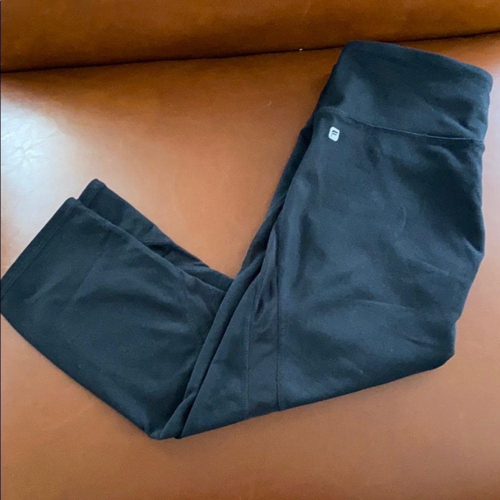 Fablectics black crop pants